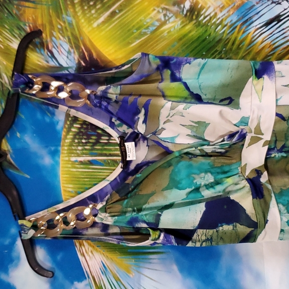 MY STORY PARIS MAXI DRESS WITH JEWELRY STRAP 63" LONG. - Picture 3 of 8